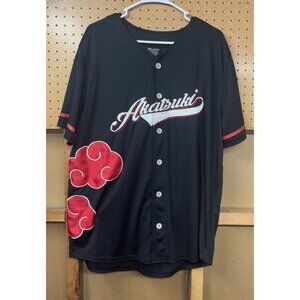 Naruto AKATSUKI Baseball Jersey Box Lunch Men's Size XL